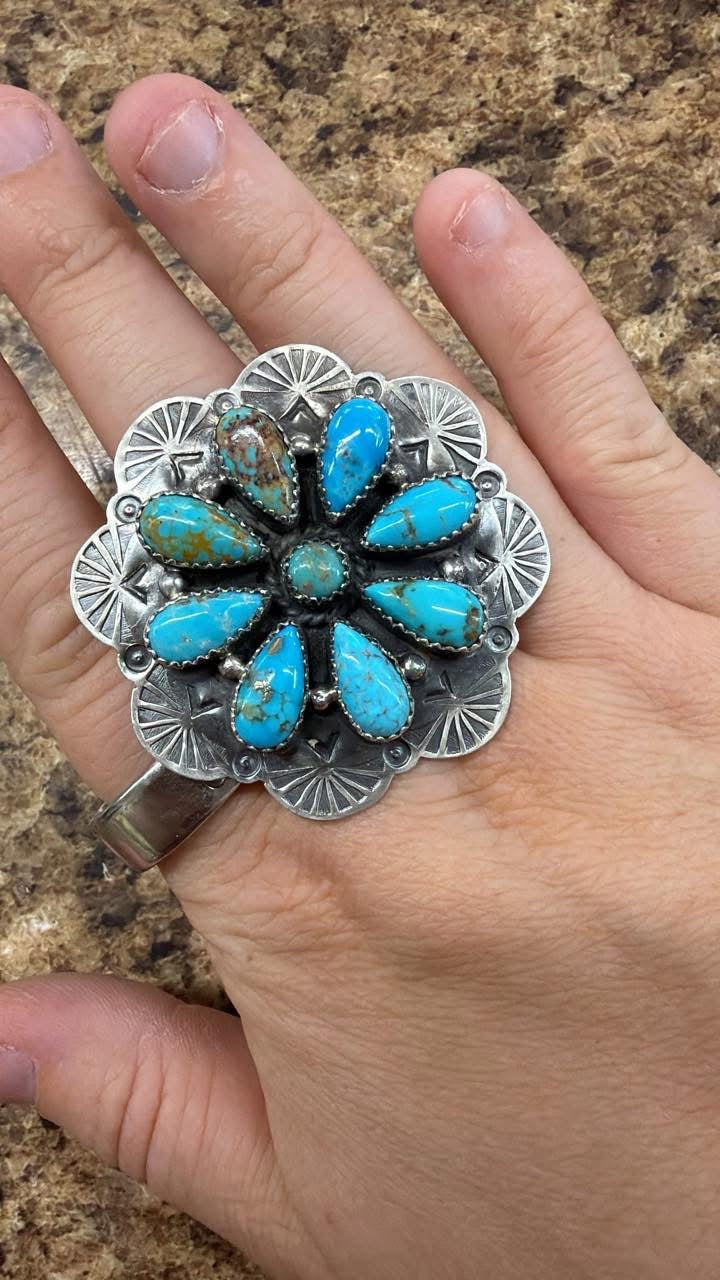 Flower Cluster Ring