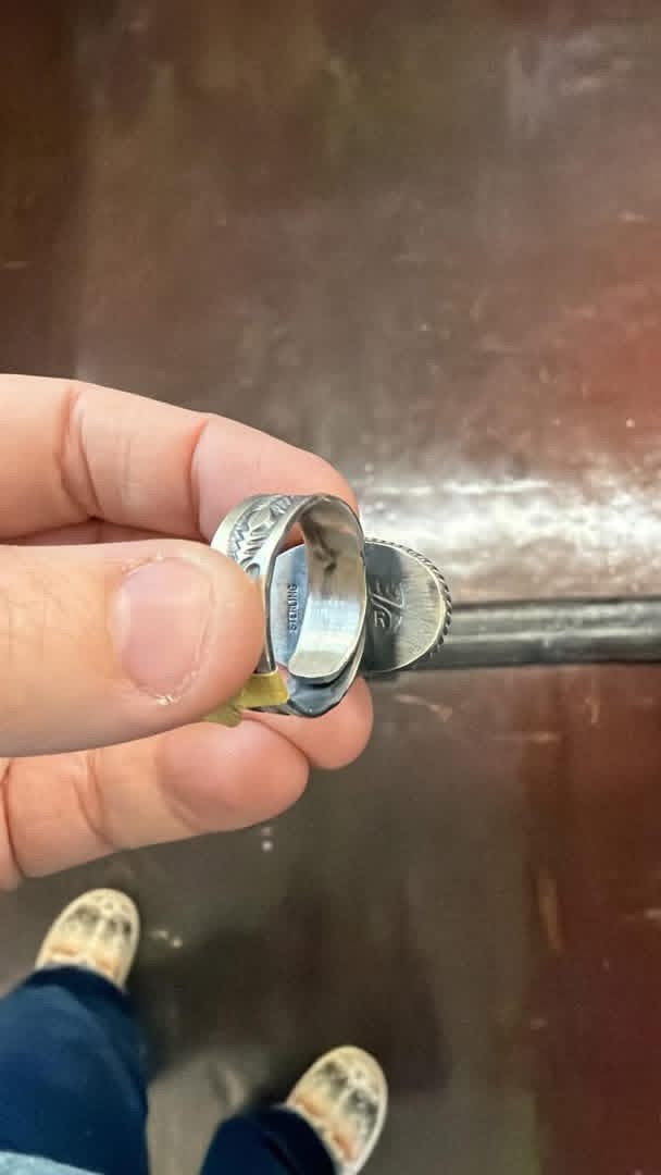 Golden Hills Oval Ring
