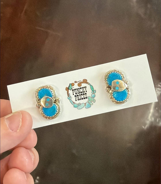 Effie Two Kingman Earrings