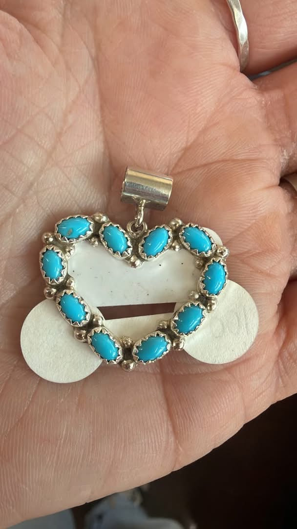 Kingman Heart Pendant