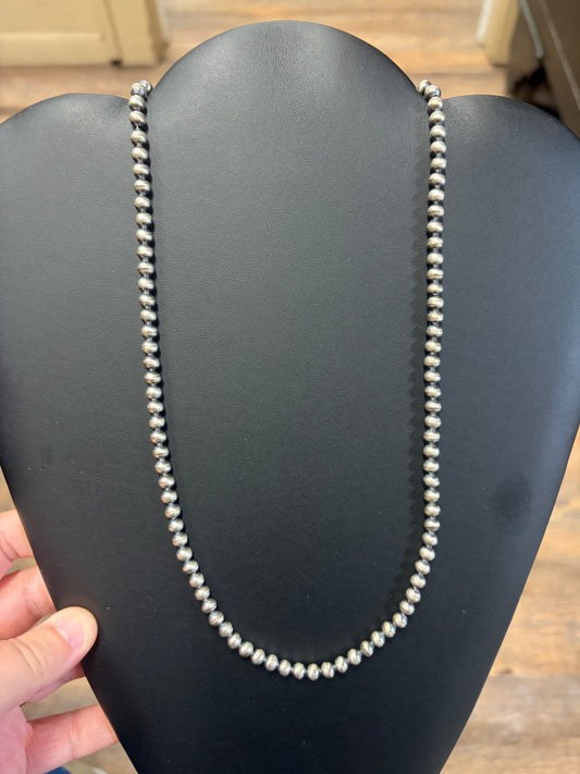 4mm native strung pearls