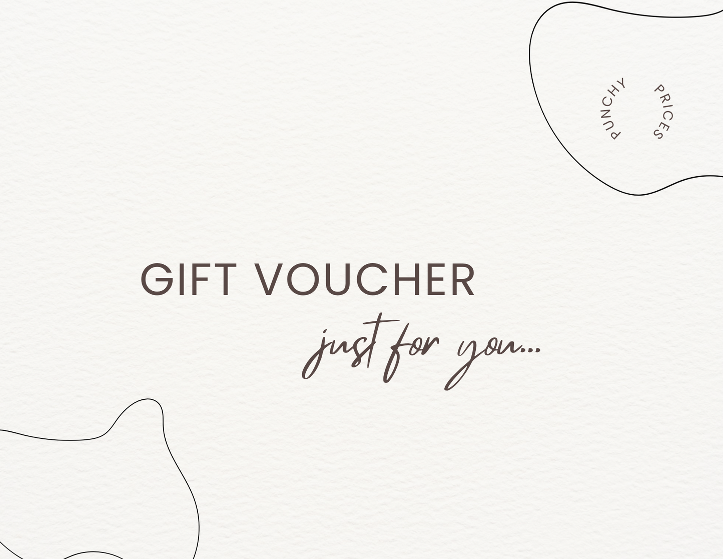 Punchy Prices Gift Card