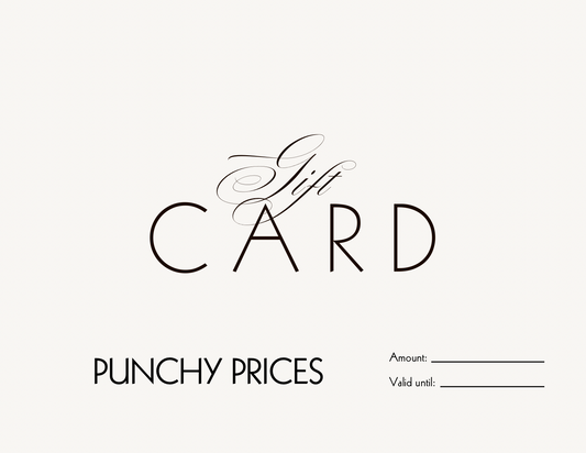Punchy Prices Gift Card
